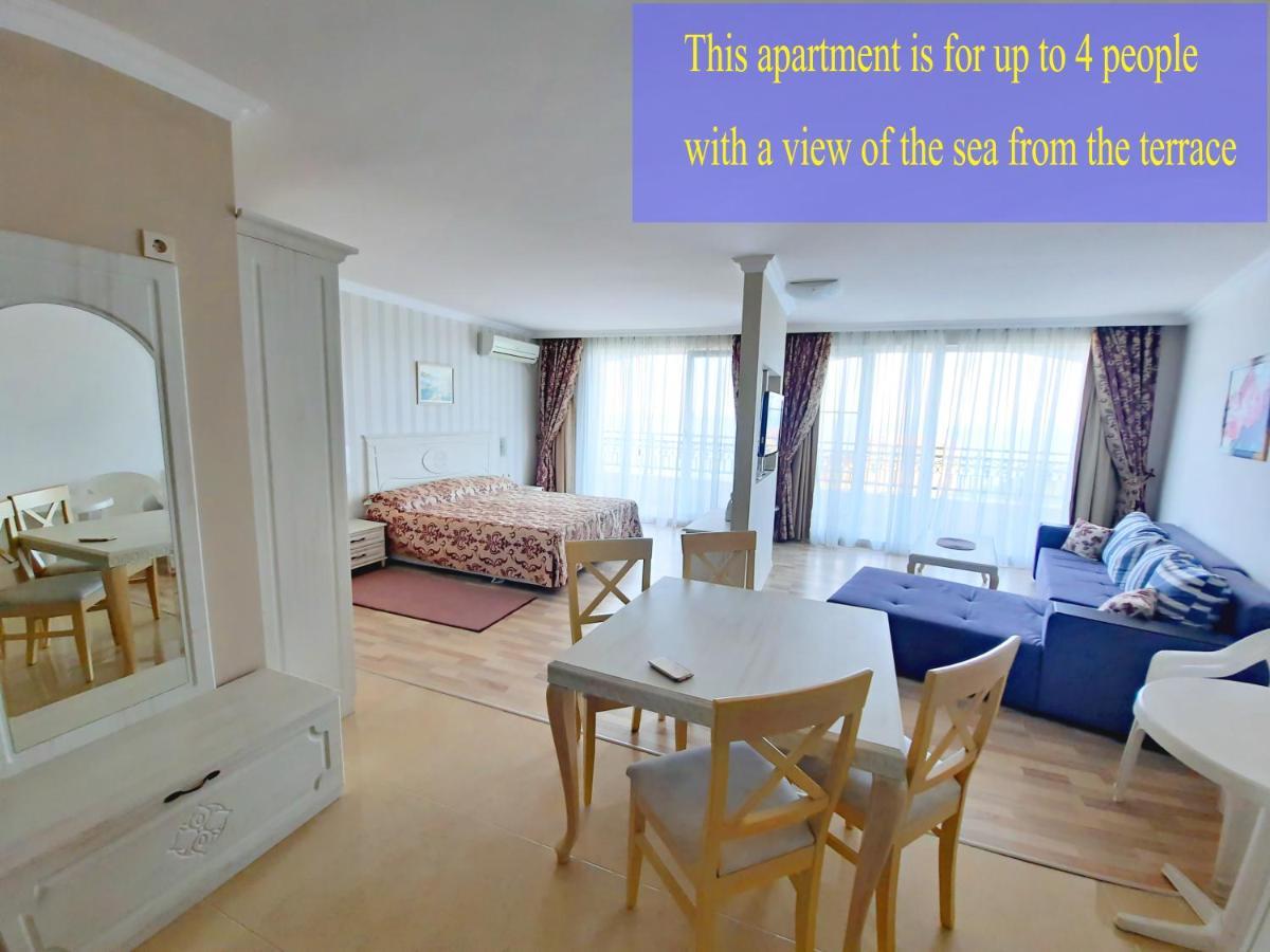 Private Super Apartments By Sea In Apart Hotel ! Pomorie Kültér fotó