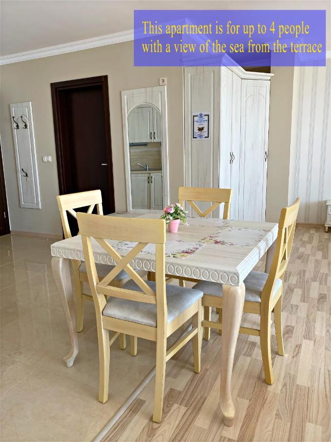 Private Super Apartments By Sea In Apart Hotel ! Pomorie Kültér fotó