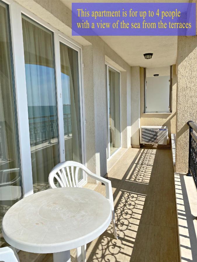Private Super Apartments By Sea In Apart Hotel ! Pomorie Kültér fotó