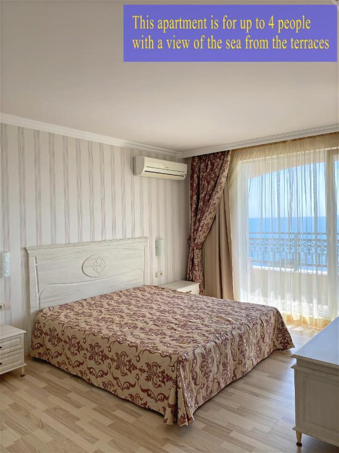 Private Super Apartments By Sea In Apart Hotel ! Pomorie Kültér fotó