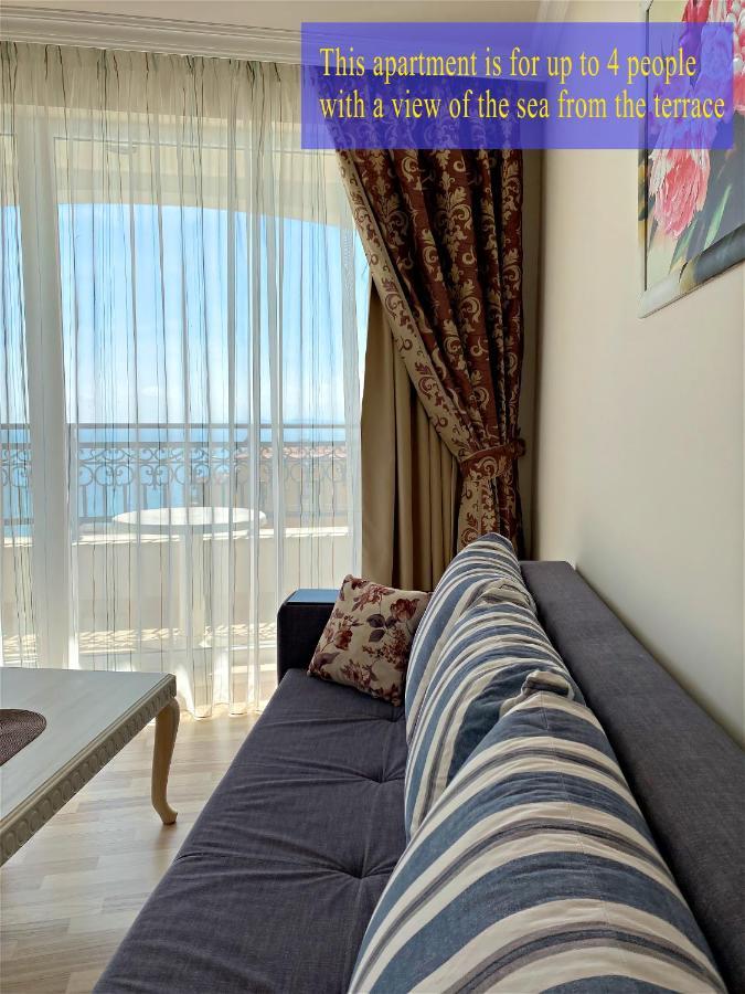 Private Super Apartments By Sea In Apart Hotel ! Pomorie Kültér fotó